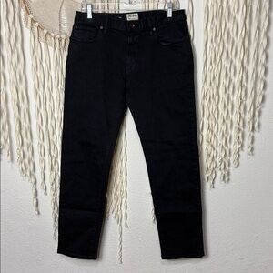 Todd Snyder Men's Black 5 Pocket Stretch Straight Fit Jeans 31 X 30